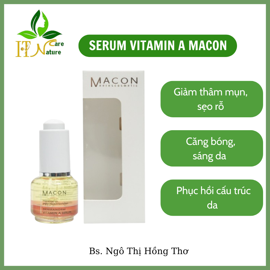 Serum vitamin A Macon của Đức 150ml HT Nature Care