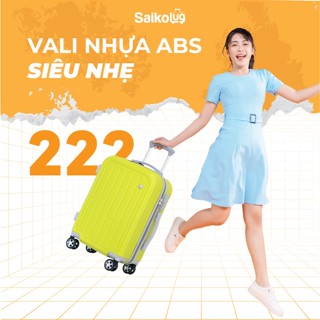 Vali nhựa Uzo 222 (1 đổi 1 nếu vỡ) vali kéo du lịch cao cấp  size 20, 24 inch chính hãng Hùng Phát