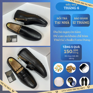 Giày Mọi Da Bò cao cấp - Giày Da Nam Cao Cấp