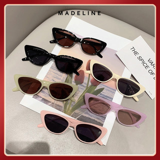  Kính mát thời trang Madeline KM9 du lịch chống tia UV gọng mắt mèo thời trang Trung Hàn unisex phong cách retro 