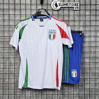 Bộ quần áo đá banh tuyển Italia sân khách 2024