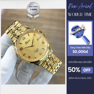 Đồng hồ nam Pafolina 5021M full box, kính sapphire chống xước, chống nước, thẻ bảo hành 3 năm toàn quốc