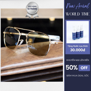 Kính mát nam cao cấp AO6868 full box, thẻ bảo hành 12 tháng, tròng Polarized, chống chói, chống loá