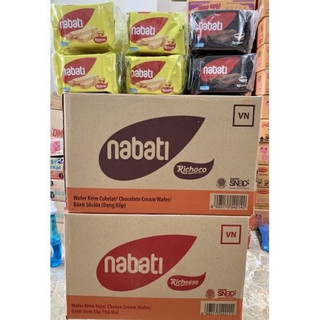 Thùng 12 bịch Bánh Nabati kem xốp