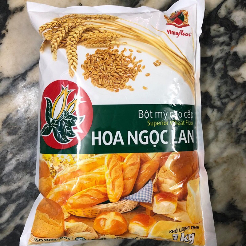 Bột mỳ hoa ngọc lan 1kg - 500g (daste luôn mới)