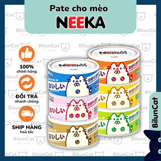 Pate cho mèo Neeka thơm ngon đủ vị lon 80gr