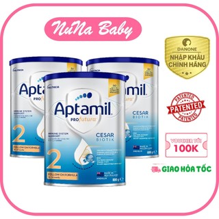 Combo 3 sữa bột aptamil newzealand số 2 chính hãng 800 g cho bé từ 12 -24 tháng date 10 2025