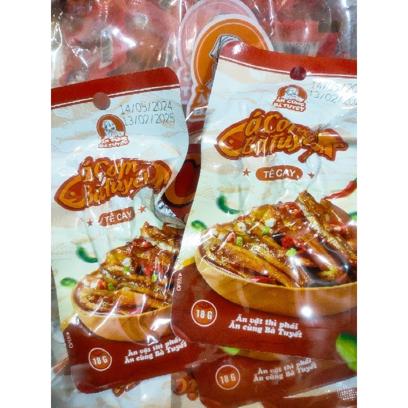 cá cơm ăn liền ăn cùng bà Tuyết