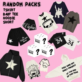 RANDOM PACKS - Áo Có Lỗi ( Dơ, lủng lỗ nhẹ, lệch chỉ may)