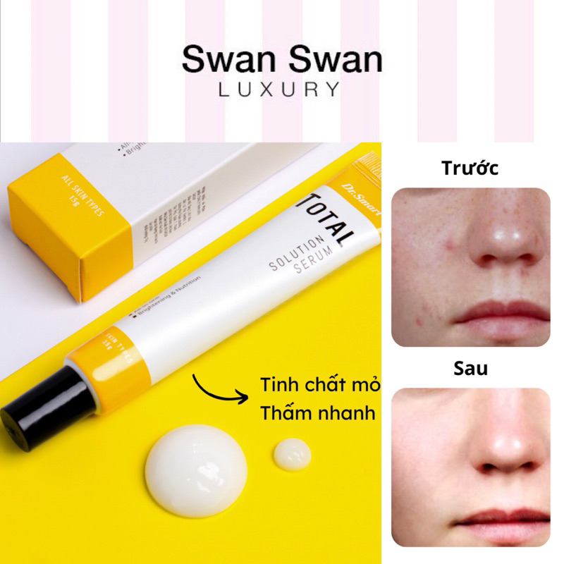 Tinh Chất Sáng Da Đều Màu Dr.Smart Total 15g