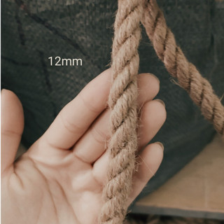Size 12mm - 5m dây gai, dây thừng 12mm trang trí, dây thừng rope