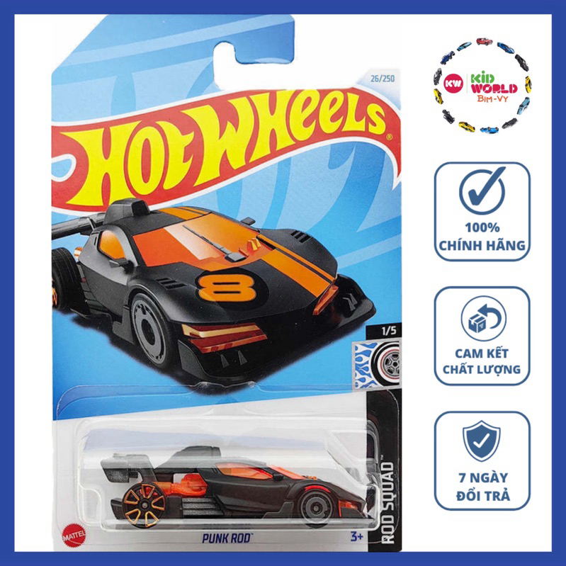 Xe mô hình Hot Wheels basic Punk Rod HRY48.