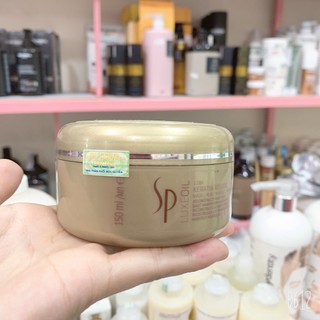 Mặt nạ phục hồi SP Wella Keratin Luxe oil phục hồi tóc hư tổn khô xơ 150ml