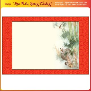 Combo 10 tờ Giấy viết thư pháp 40x60cm đủ mẫu thư pháp họa phẩm