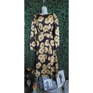 đầm hoa phi lụa new tag