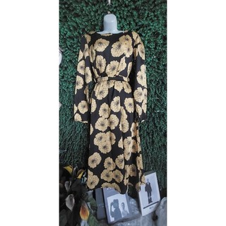 đầm hoa phi lụa new tag