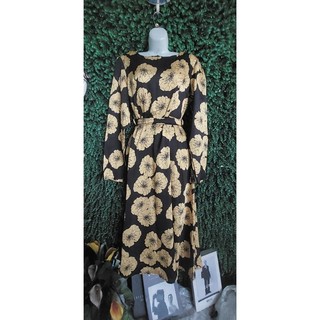 đầm hoa phi lụa new tag