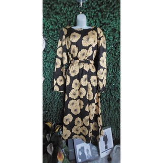 đầm hoa phi lụa new tag
