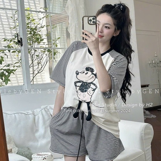 SET MICKEY CHÂN TRÒN PHỐI KẺ