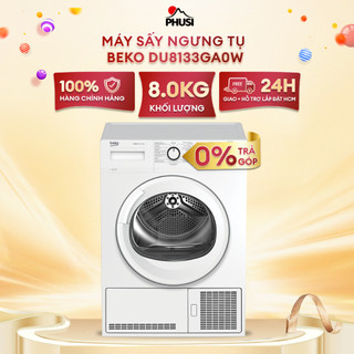 Máy sấy ngưng tụ Beko 8kg DU8133GA0W [MIỄN PHÍ VẬN CHUYỂN - LẮP ĐẶT]