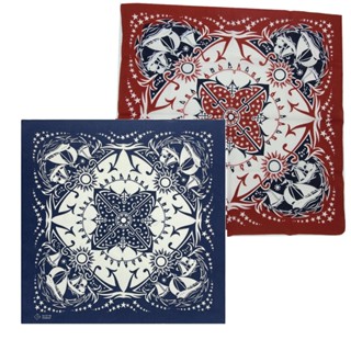  Khăn bandana cao cấp mầu vintage trầm họa tiết độc lạ  Song An Eco  