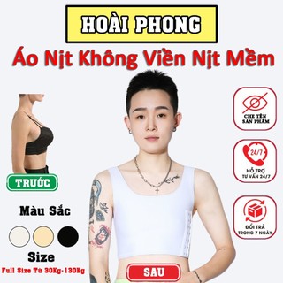 Áo Nịt Ngực Tomboy - Hoài Phong Store - Áo Nịt Không Viền Nịt Mềm  - Có Lót Gen Mềm Trước Ngực