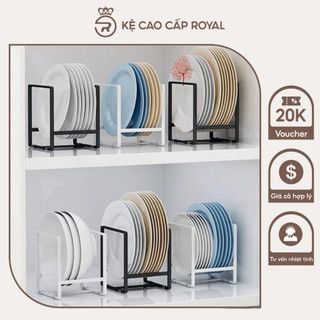 Giá để chén đĩa, giá để vung nồi đa năng giúp sắp xếp gọn gàng tiết kiệm không gian cho nhà bếp