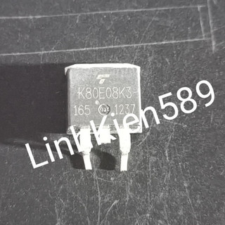 Mosfet dán k80e08k3 80a 80v to-263 kênh n