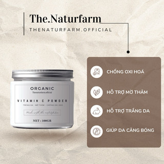 Bột vitamin C tinh khiết L - ascorbic acid Naturfarm