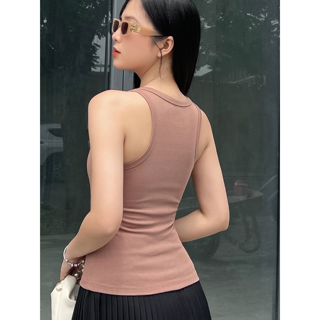 Hàng mới về | Áo thun ba lỗ nữ TOLI form ôm, vải gân co dãn, phong cách năng động, trẻ trung - BLR-29 | BigBuy360 - bigbuy360.vn