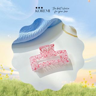 Koremi Kẹp Tóc Càng Cua Chữ Nhật Korean Style