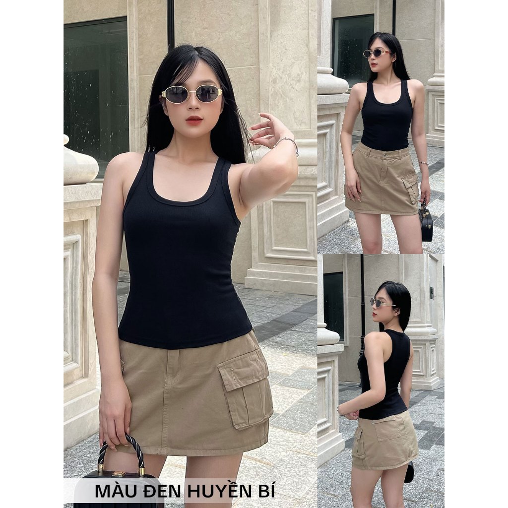 Hàng mới về | Áo thun ba lỗ nữ TOLI form ôm, vải gân co dãn, phong cách năng động, trẻ trung - BLR-29 | BigBuy360 - bigbuy360.vn