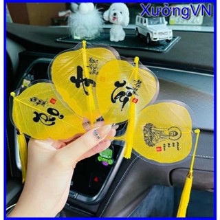 Lá Bồ Đề viết thư pháp cầu Bình An Tài Lộc May Mắn