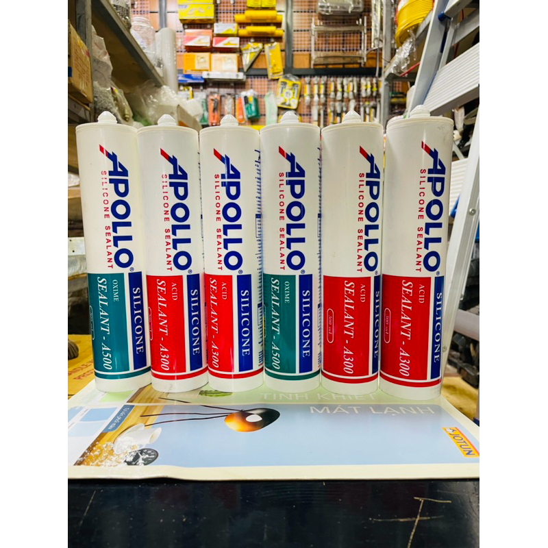 Apollo silicone sealant A100-A300-A500