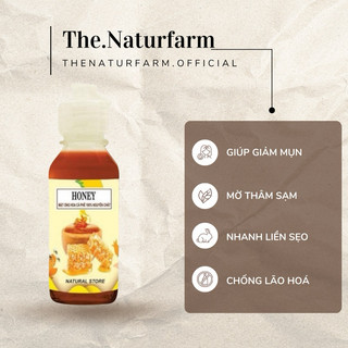 Mật ong hoa cà phê nguyên chất Naturfarm [ 50ML ] ăn uống và làm đẹp