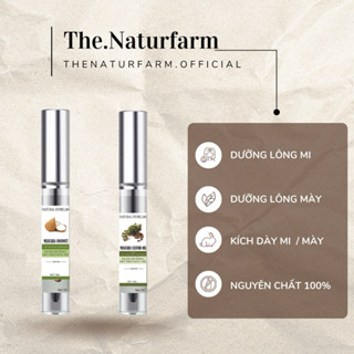 Mascara dầu castor & dầu dừa Naturfarm [ Mascara dưỡng mi, dưỡng lông mày ]