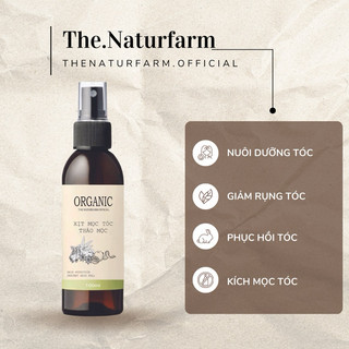 Xịt mọc tóc thảo dược cô đặc Naturfarm 100ML [ Tinh dầu bưởi mix cùng nhiều vị thảo dược siêu dưỡng tóc ]