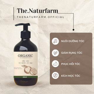 Dầu gội vỏ bưởi cô đặc Naturfarm [ Ngăn rụng tóc, kích mọc tóc, siêu dưỡng tóc - 300ML ]