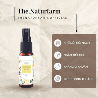 Xịt khử mùi hôi nách & hôi chân chiết xuất hoa cúc thảo mộc Naturfarm [ 30ML ]