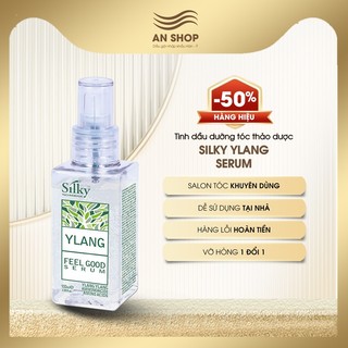 Tinh dầu dưỡng tóc thảo dược chăm sóc bóng mượt serum tinh chất dược liệu phục hồi hư tổn khô xơ chẻ ngọn Silky Ylang
