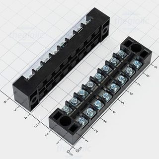 TB1508 Cầu Đấu Điện, Terminal Khối Tủ Điện 8 Cực 15A 600V Cỡ Dây 0.5-1.5mm2//13
