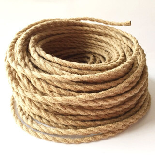 Size 4mm - Cuộn 10m dây thừng 4mm trang trí , sợi dây thừng rope trang trí handmade
