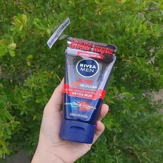 [MẪU MỚI] Sữa Rửa Mặt NIVEA MEN Kiểm Soát Nhờn & Ngừa Mụn 100g