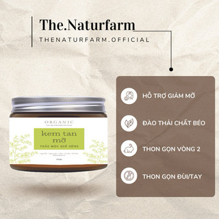 Kem tan mỡ thảo mộc quế gừng Naturfarm 150GR