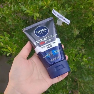 [MẪU MỚI] Sữa Rửa Mặt NIVEA MEN Bùn Khoáng Giúp Sáng Da Mờ Thâm Mụn (100g)