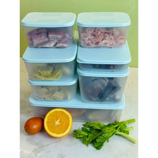 Bộ Hộp Tupperware Trữ Đông Freezermate Essential Set 7 - Kín Mùi - Kín Khí