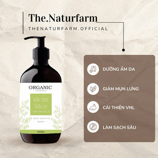 Sữa tắm mướp đắng sả chanh Naturfarm [ 500ML ][ Làm sạch sâu, ngừa mụn, kháng khuẩn ]