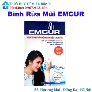 Bình Rửa Mũi Người Lớn & Trẻ Em EMCUR