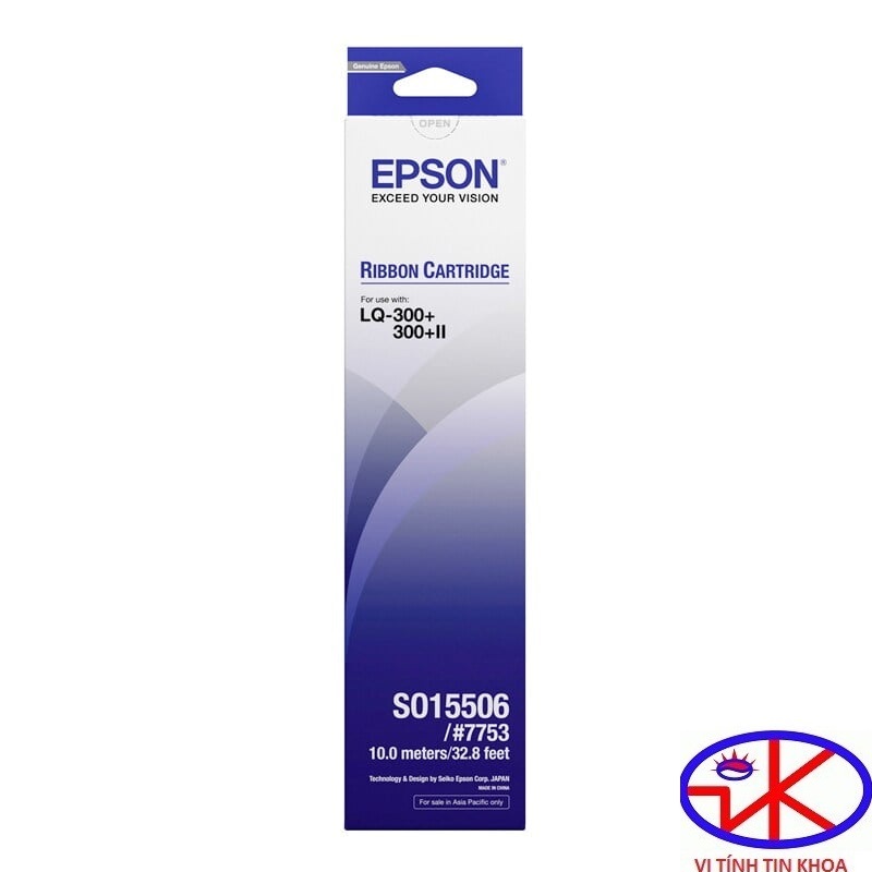 (Mực in) Ruy băng EPSON  Dùng cho máy in kim LQ-300+II/LQ300+