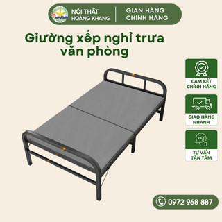 Giường xếp giá rẻ, giường gấp gọn, giường nghỉ trưa văn phòng, giường đa năng